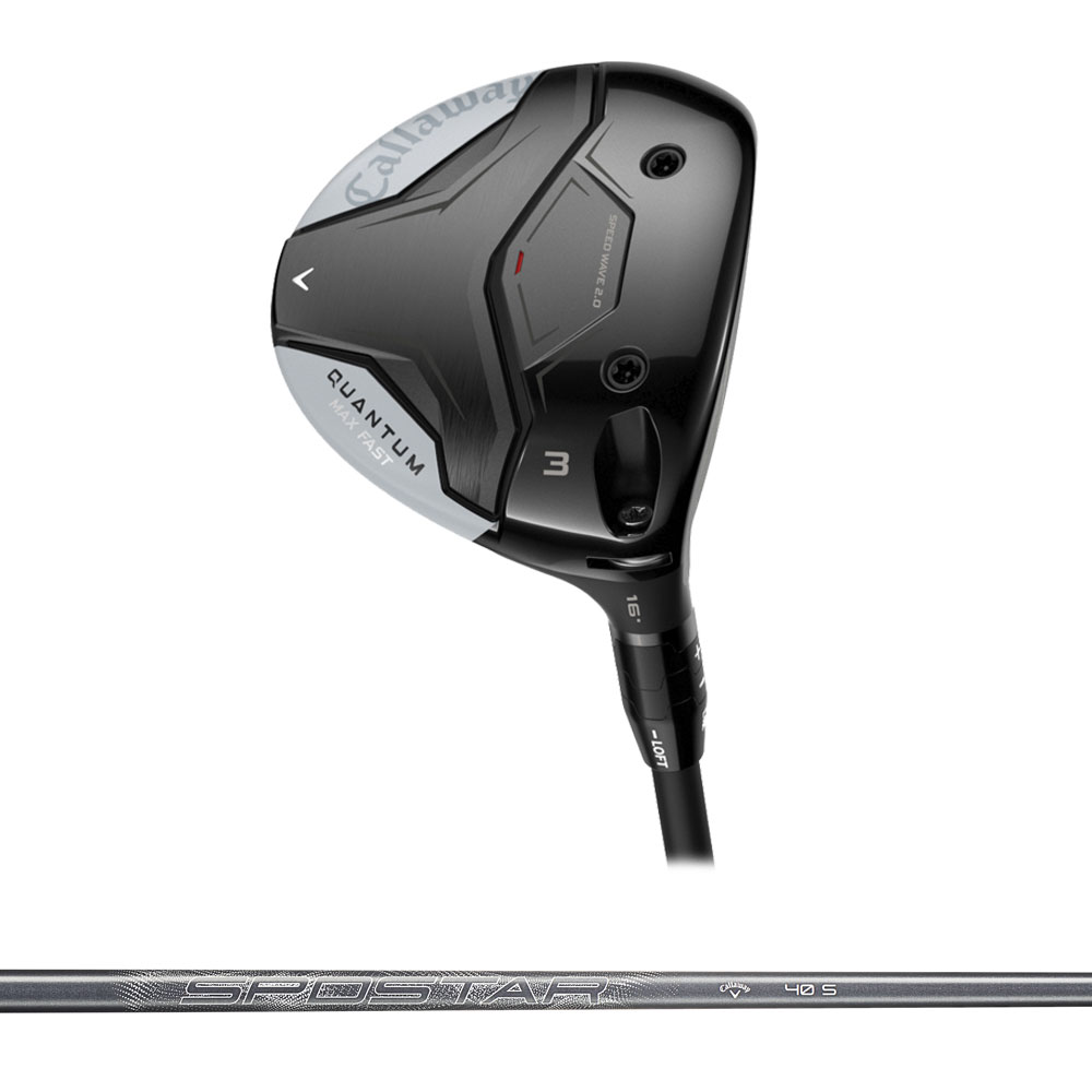 キャロウェイ Callaway QUANTUM(クァンタム) MAX FAST フェアウェイSPDSTAR 40 シャフト 日本正規品 2026