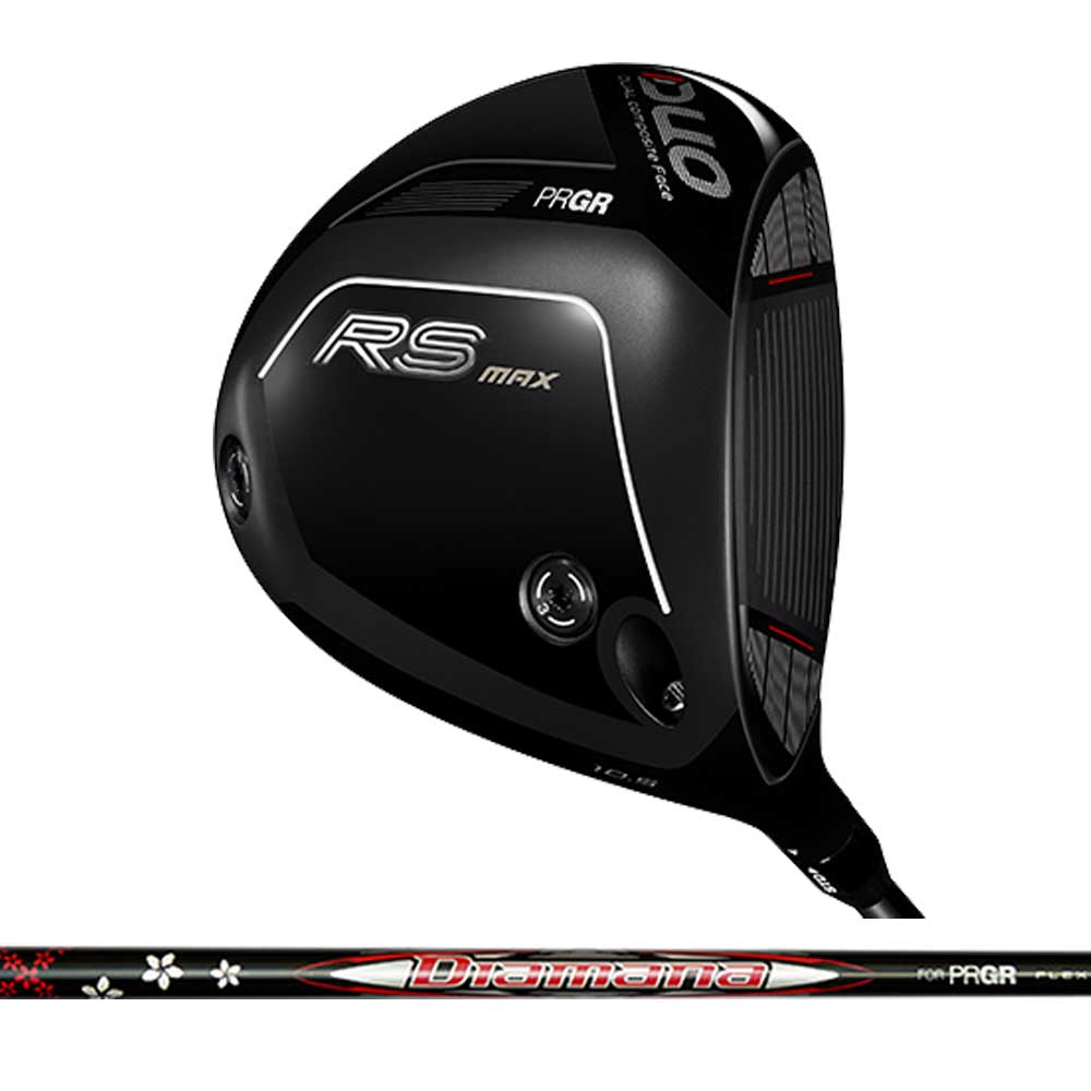 プロギア PRGR RS MAX ドライバー Diamana FOR PRGR シャフト 2026｜二木ゴルフ 店