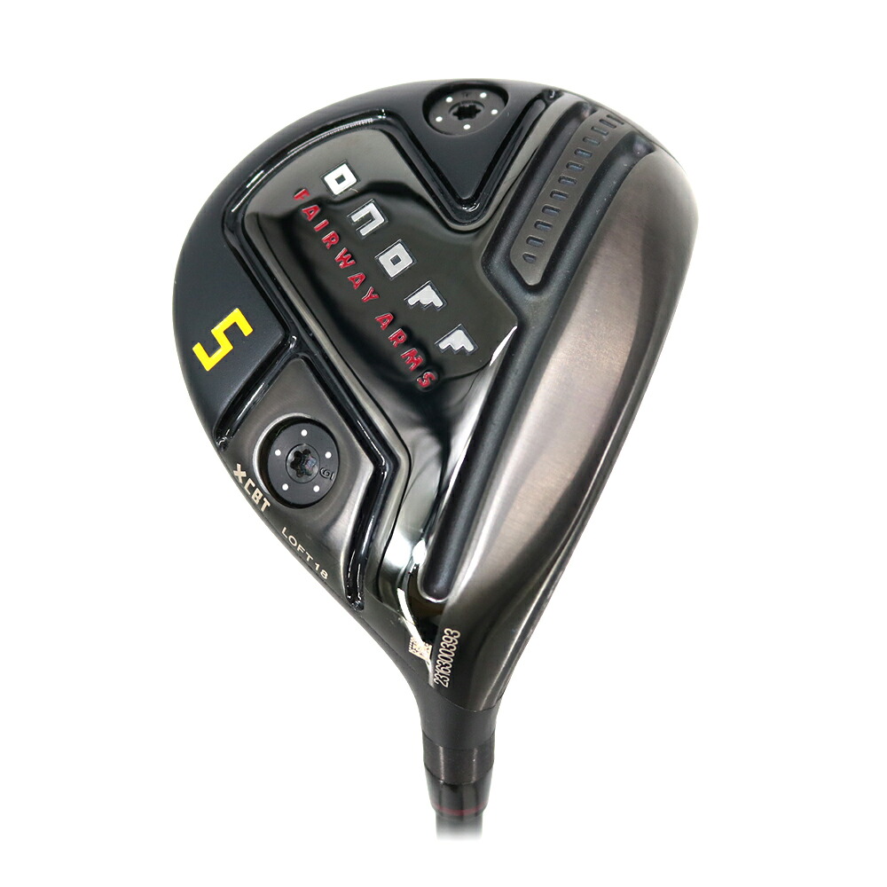 オノフ ONOFF 【中古】【中古特価市】オノフ KURO フェアウェイARMS CBT624-F シャフト 2024 [ ♯5 S]【Cランク】 308542｜二木ゴルフ 店