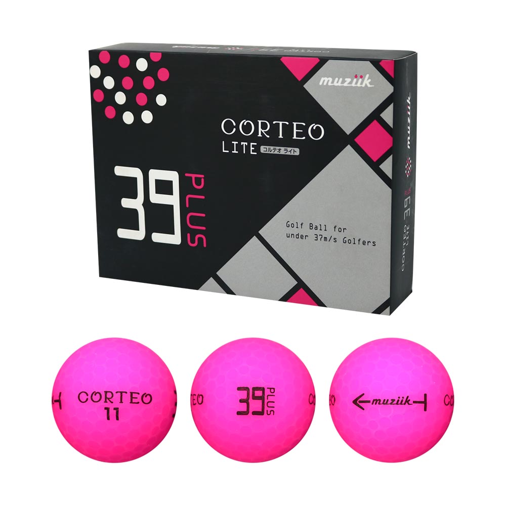 (未使用･未開封品)　muziik ゴルフボール コルテオライト42 コルテオライト 42 ピンクボール 1ダース ピンク 6k88evb Amazon.co.jp: muziik ゴルフボール コルテオライト42 コルテオ