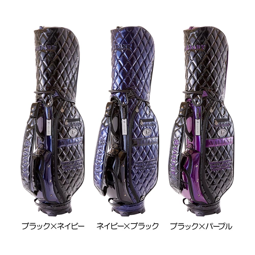 ジオゴ【新品・未使用】VALIANT キャディバッグ ブラック/シルバー ジオゴ【新品・未使用】VALIANT キャディバッグ ブラック
