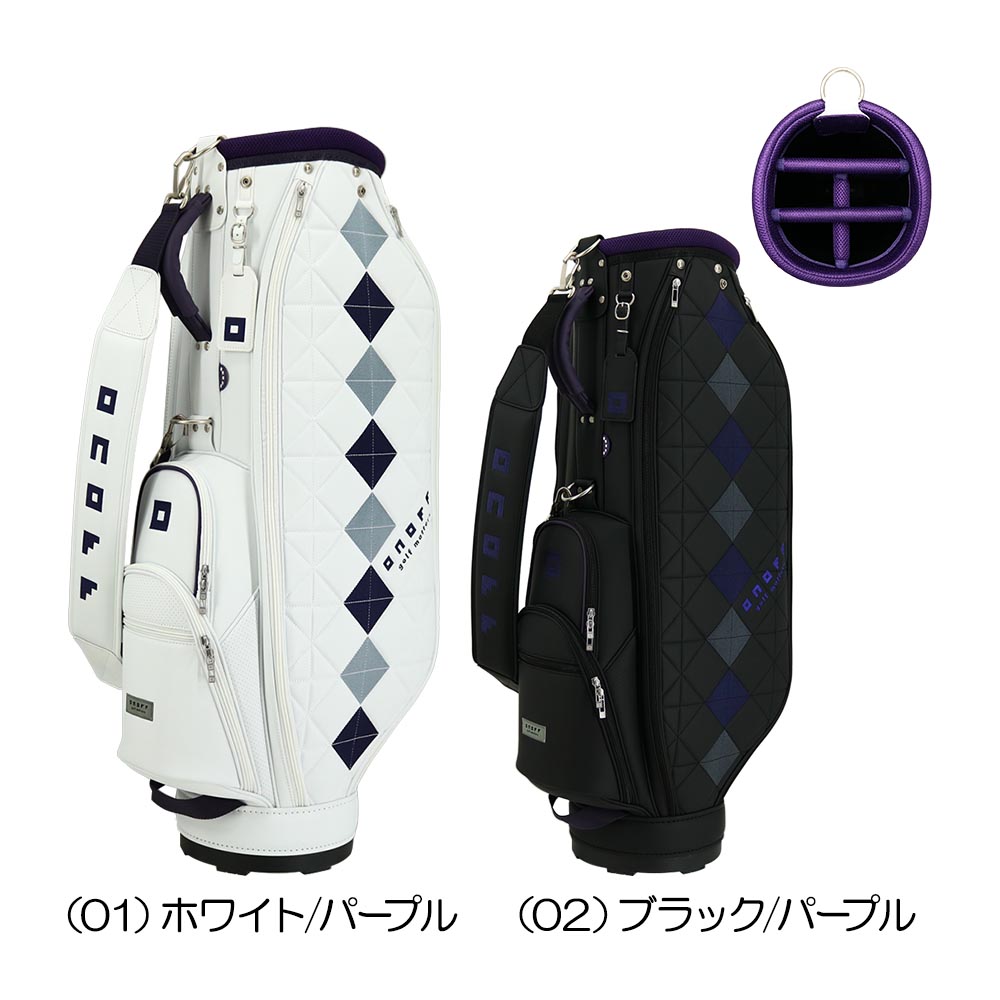 楽天市場】オノフ キャディバッグ レディース OB0722 : ゴルフ