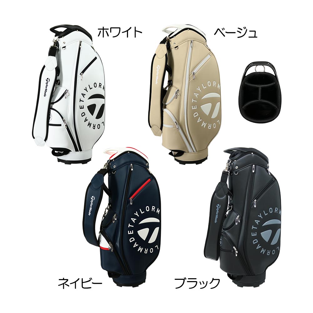 TaylorMade キャディバッグ ホワイト/ネイビー　テーラーメイド 楽天市場】テーラーメイド ゴルフ トゥルーライト キャディ