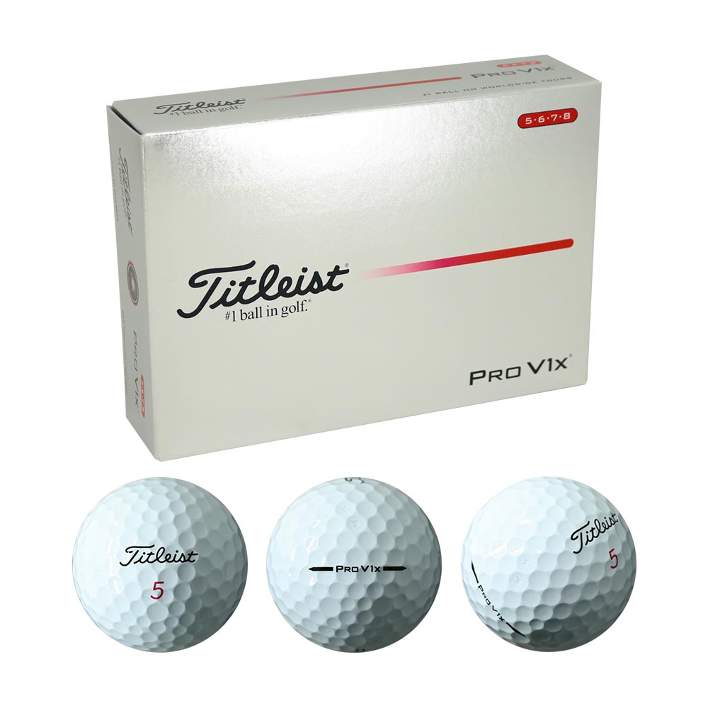 楽天市場】新品未使用 タイトリスト プロ V1X プラクティス