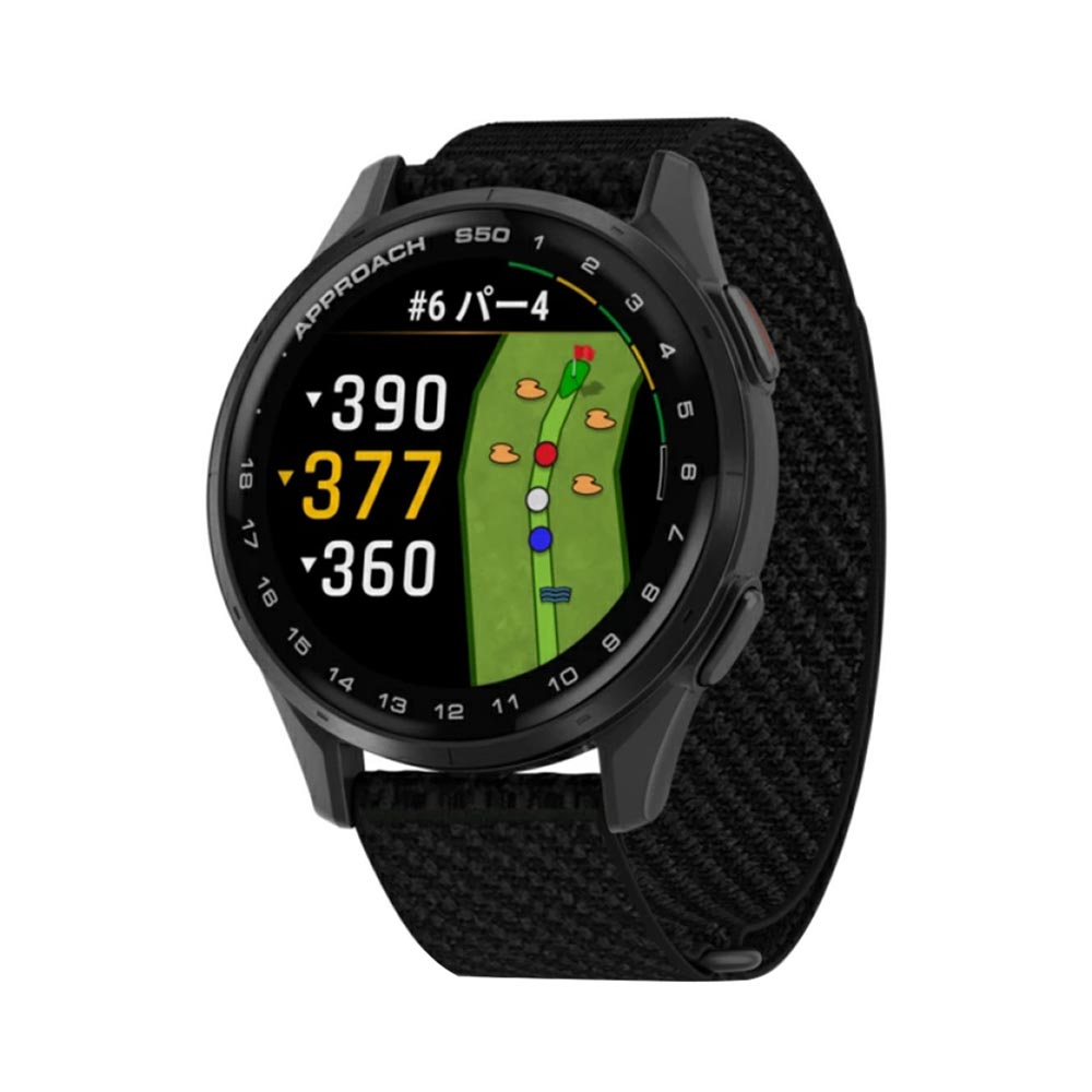 ガーミン GARMIN Approach S50 心臓の鼓動計積み上げる 010-03010-20 『GPSゴルフナビ』 黒いこと 2025
