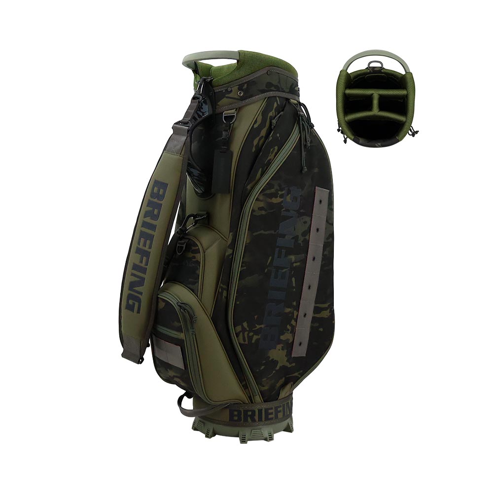 ブリーフィング BRIEFING CR-5 #04 CAMO COMBI メンズキャディバッグ BRG261D11 2026