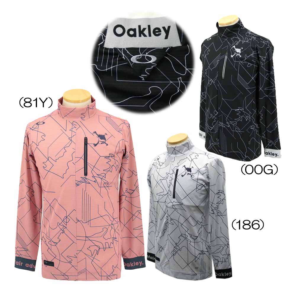 8197円 新作通販 2022秋冬 オークリー Oakley SKULL VECTOR LS MOCK SHIRT FOA404230