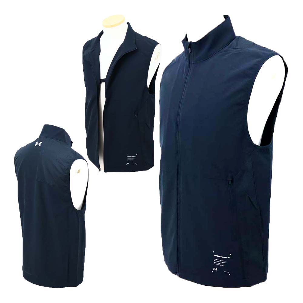 楽天市場】アンダーアーマー ゴルフウェア アウターベスト メンズ UA