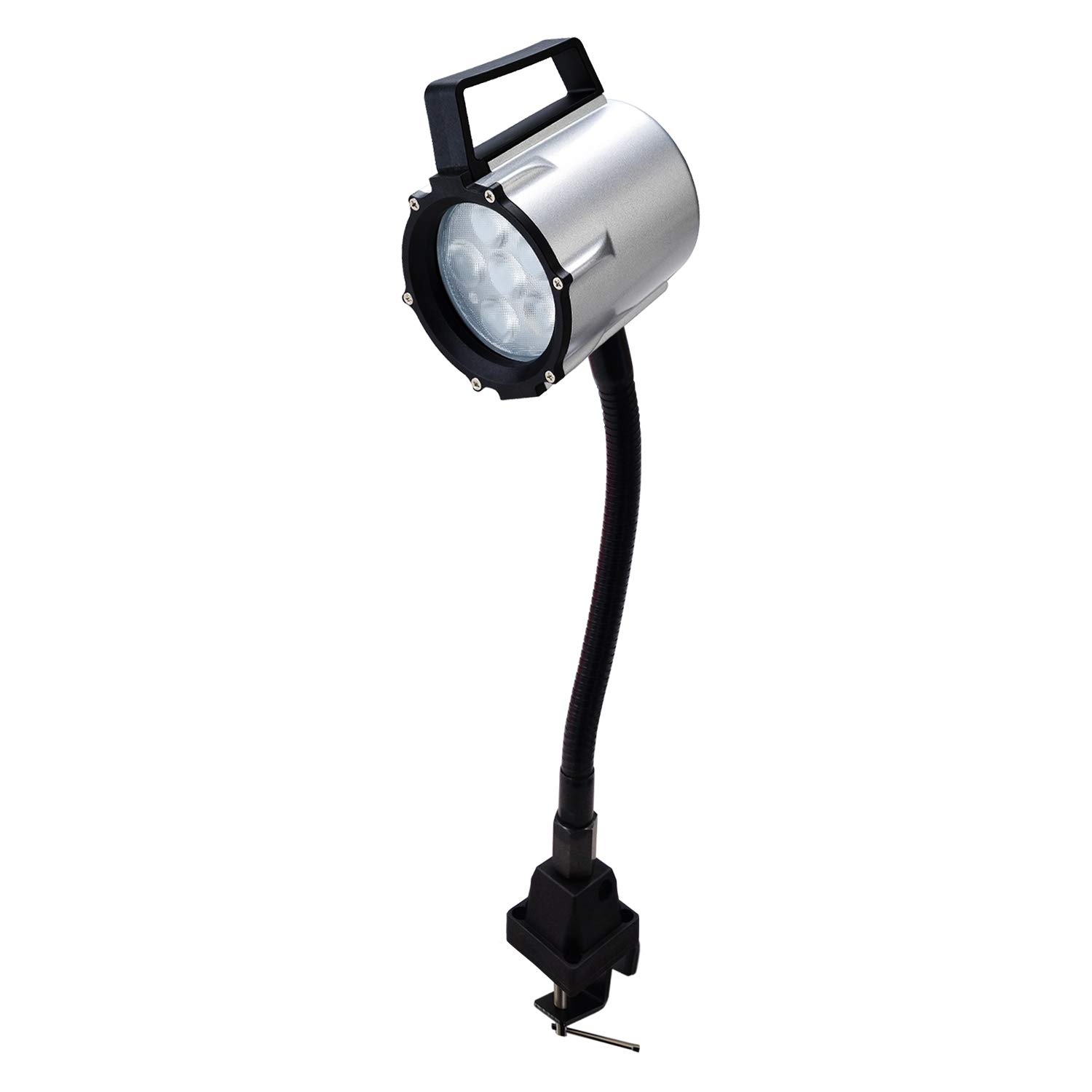 クランプ式LED作業灯 NLSS15CBT3-AC 2mケーブル+プラグ付 (日機直販)