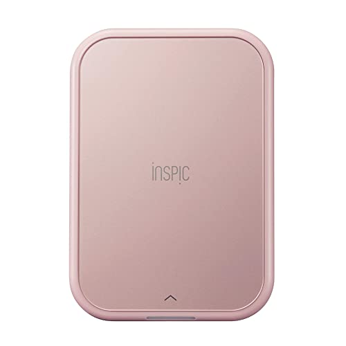 Canon スマホ専用 ミニフォトプリンター iNSPiC PV-223-PK さくら色 消印紙相応う Bluetooth繋ぎ合わせる パウダーコンパクト