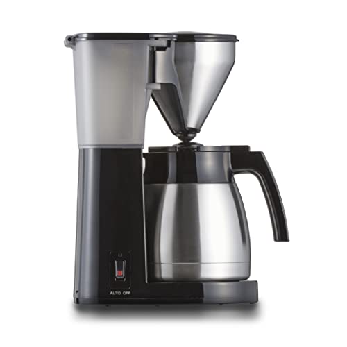 Melittaメリタ 珈琲製造業者 生やさしい とっ始め サーモ 1400ml 黒いこと LKT1001/B