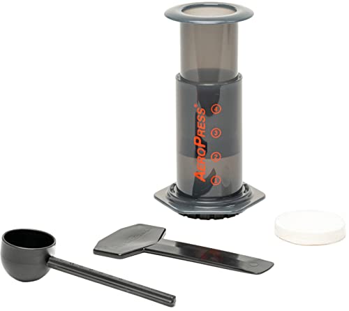 AeroPress エアロ押し付ける 珈琲製造業者 フレンチ押し付ける 1杯用 エスプレッソ 内燃機関珈琲 ろ波器150枚入り口・入口 剪断応力抽き出し エア湖
