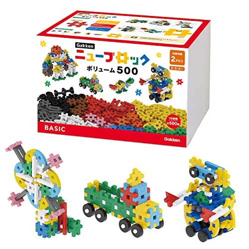 楽天市場】学研 Gakkenニューブロック ボリューム500 対象年齢:3歳以上