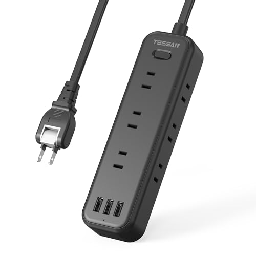 【楽天市場】電源タップ usb付き 延長コード m usb コンセント タップ 9個AC口 3個Bポート テーブルタップ 電源コード タコ足 ...