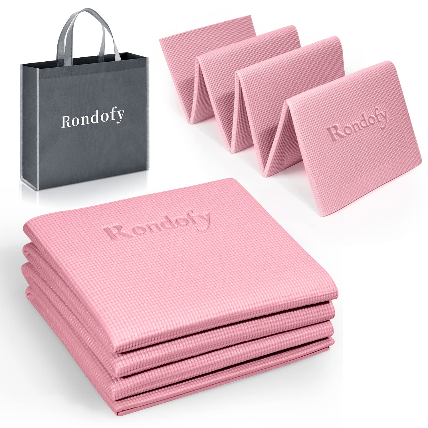 楽天市場】Rondofy ヨガマット 折りたたみ 6mm トレーニングマット