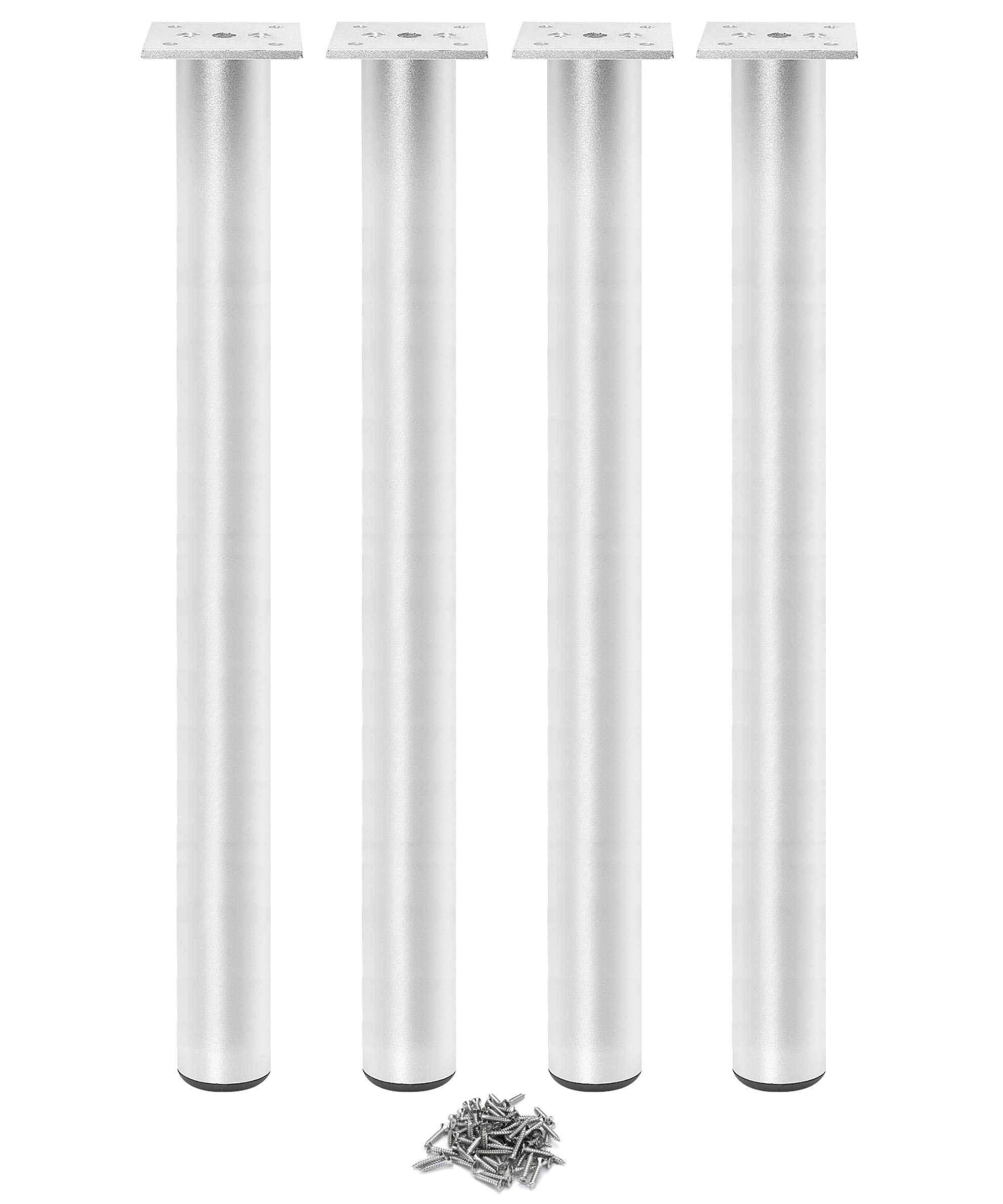 PanPan 安定 家具脚 4点入り 高さ 調節可能 耐久性 すべり止め 脚 取り替え 交換 ソファー テーブル ベッドφ38mm（40cm/