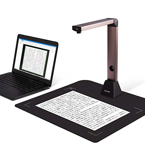 iOHO スキャナー 1 ドキュメントスキャナー 800万画素 非破壊 UB書画カメラ OR 最大A3サイズ EDライト オフィス 教室 ind