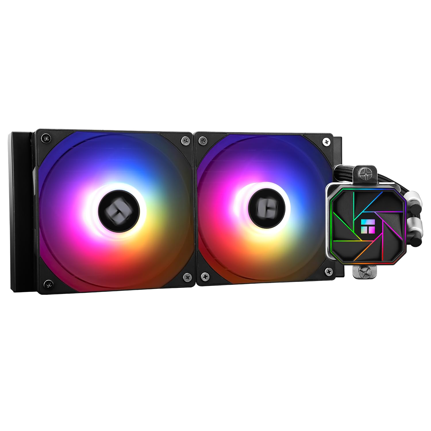 HERMARGH AQUA EE 40 V3 Aio PUクーラー、40液冷列、ARGB PMクーラーファン、ntel GA1150/1151/