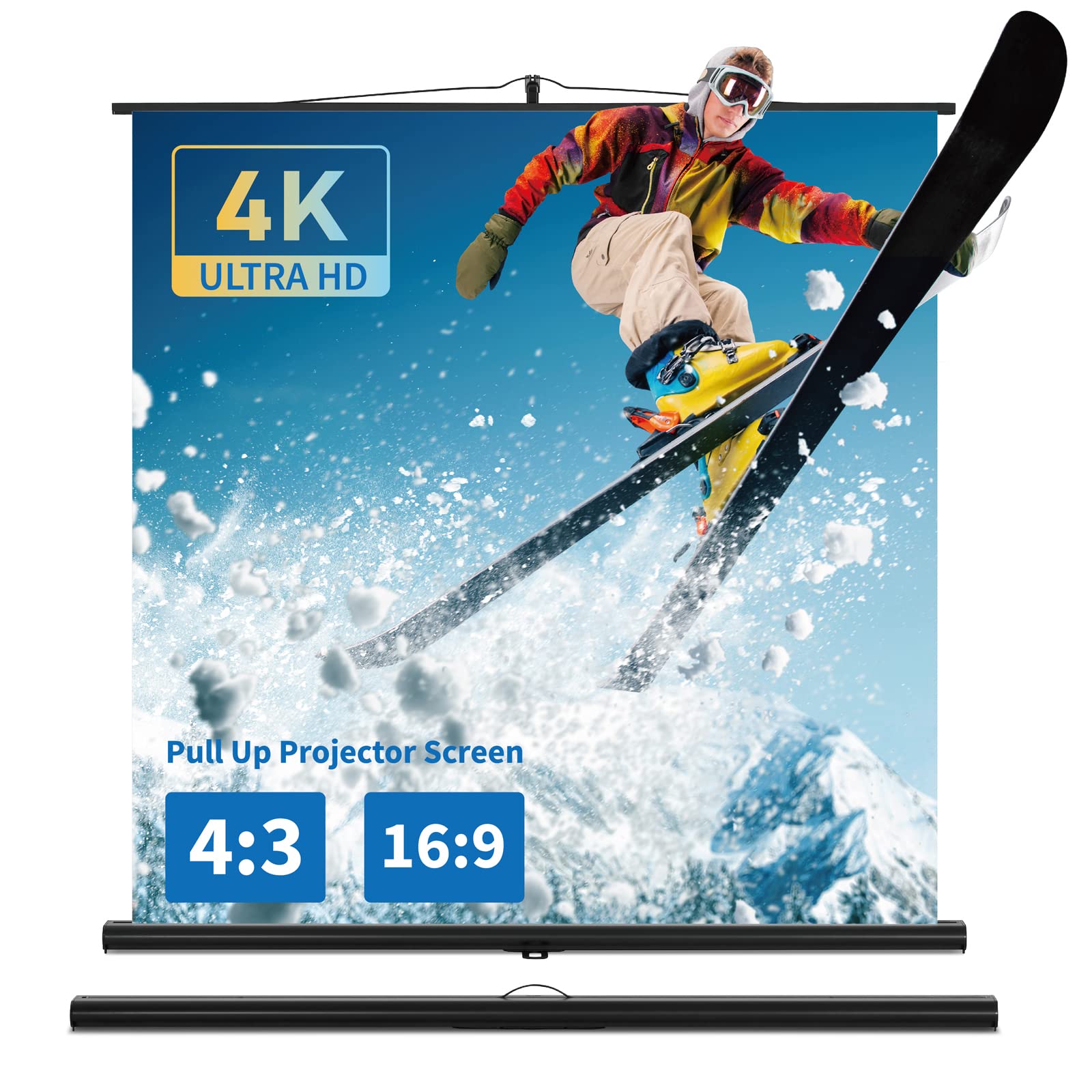 楽天市場】モバイルスクリーン 40型!プロジェクタースクリーン