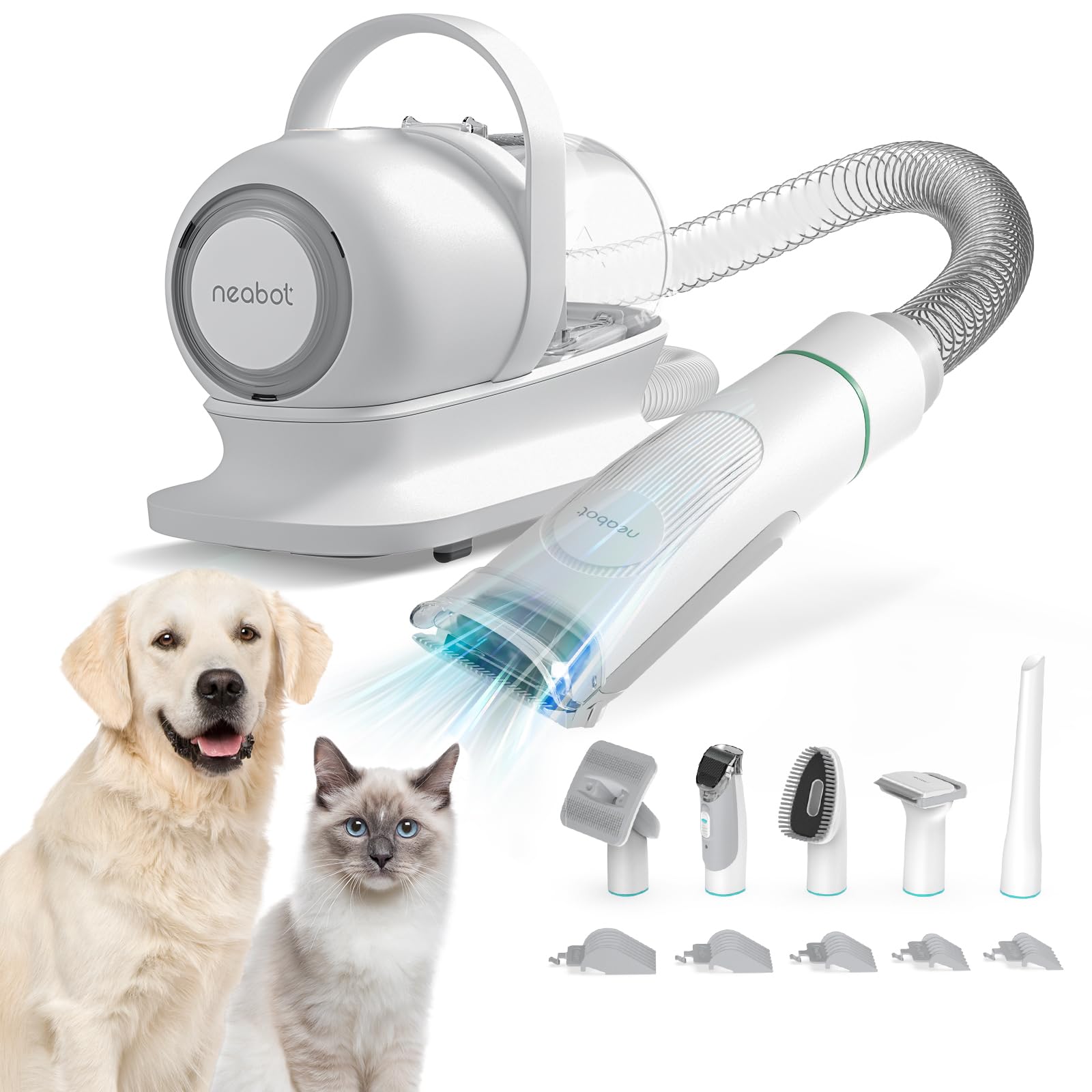 Neabotペット用グルーミング 便利グッズ 電動バリカン ブラッシング掃除機 Neabotペットグルーミング犬猫便利グッズ 電動バリカン ブラッシング