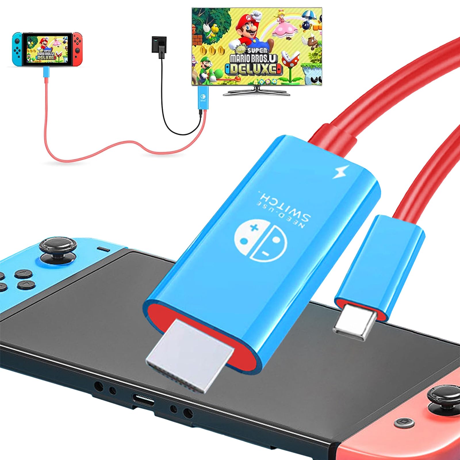 Switch 本体+ドック+ケーブルのみ Amazon.co.jp: Nintendo Switch ケーブル Type C充電ケーブル