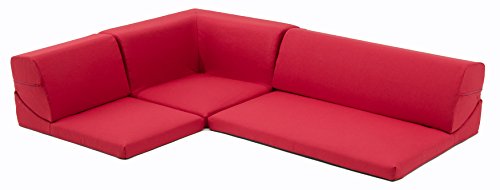 セルタン ローソファー 高反発 和楽の庵 3点セット ダリアンレッド レイアウト自在 A318a563RED