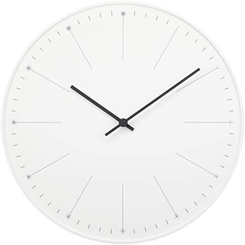 レムノス 掛け時計 アナログ ダンデライオン 白 danon NL1411 H Lenos 直径290×厚さ40