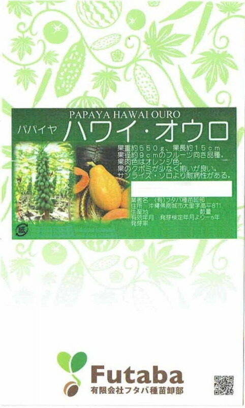 楽天市場】予約販売 パパイヤ 苗 ベガ 3.5号ポット トロピカル