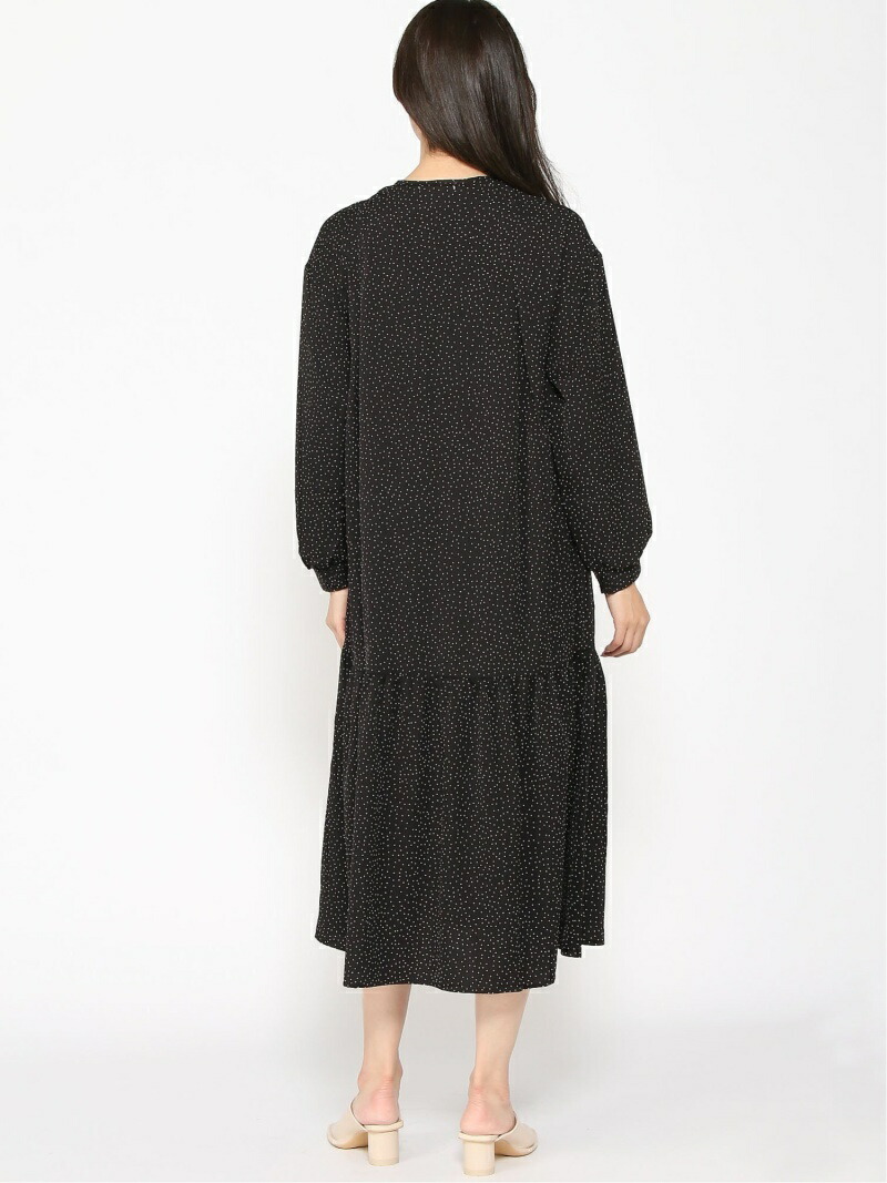 W アソートガラティアードop Niko And ニコアンド 衣 長袖ワンピース 緑色 濃紺色 黒奴 送料無料 Rakuten Fashion Ritzattorneys Com