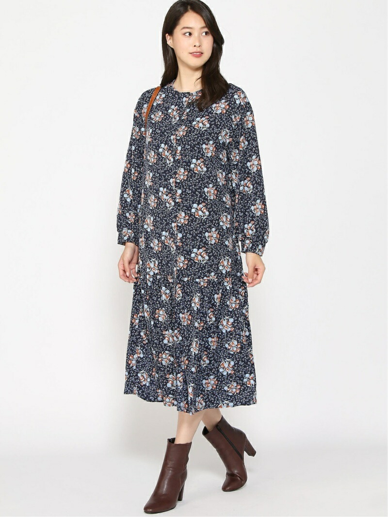 W アソートガラティアードop Niko And ニコアンド 衣 長袖ワンピース 緑色 濃紺色 黒奴 送料無料 Rakuten Fashion Ritzattorneys Com