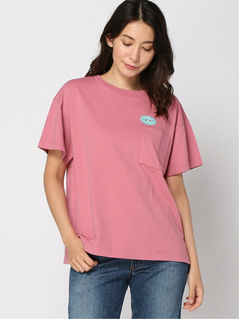 楽天市場 Sale 70 Off W Usacbigポケットtee Niko And ニコアンド カットソー Tシャツ ピンク ブラック ホワイト ブラウン グリーン パープル Rba E Rakuten Fashion Niko And ニコアンド