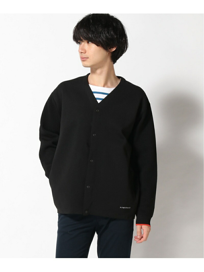 【楽天市場】【SALE／50%OFF】(M)ソデキリカエライトカーデ NUMERALS ニコアンド トップス カーディガン ブルー ベージュ
