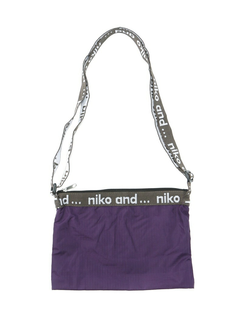 楽天市場 Sale 70 Off Orテープロゴサコッシュ Niko And ニコアンド バッグ ショルダーバッグ パープル ブラウン イエロー カーキ グリーン ネイビー ピンク ブラック ブルー ベージュ レッド Rba E Rakuten Fashion Niko And ニコアンド