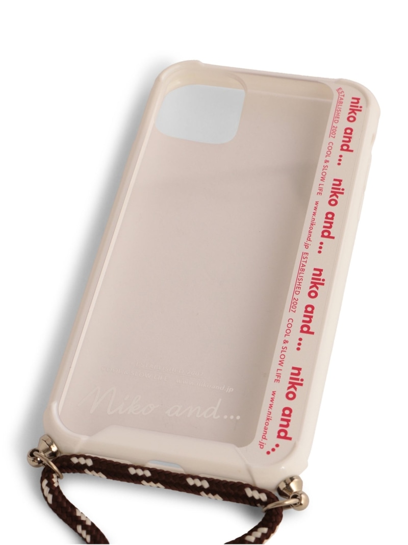 オリジナルニコロゴコード付きスマホケース Iphonexr 11 ファッショングッズ And ニコアンド Niko