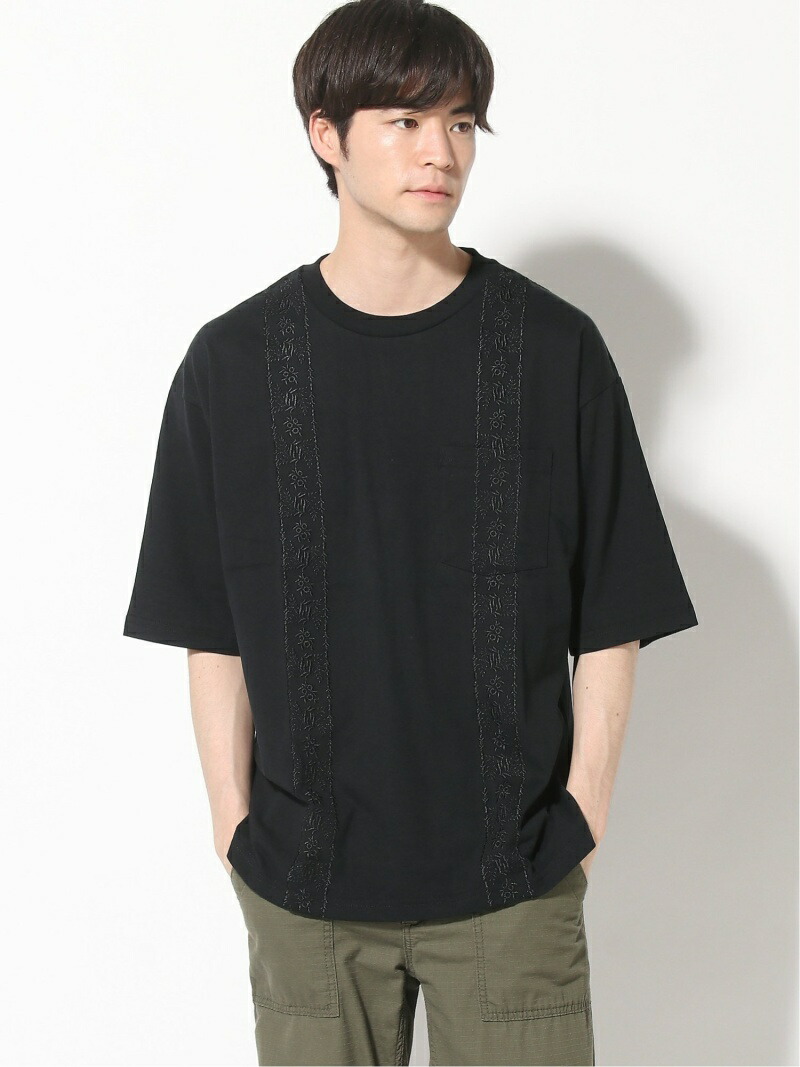 楽天市場 Rakuten Fashion Sale 50 Off M M Ncubaシシュウtシャツ Niko And ニコアンド カットソー Tシャツ ブラック Rba E Niko And ニコアンド