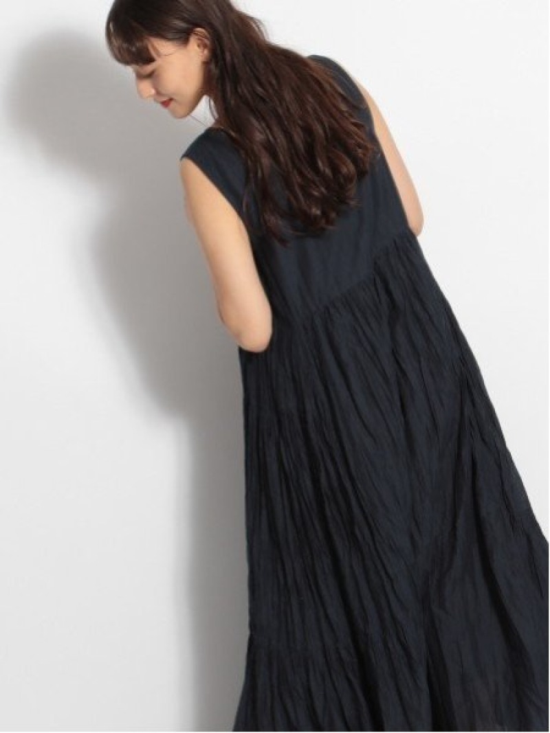 楽天市場 Rakuten Fashion Sale Off W インドクリンクルnsop Niko And ニコアンド ワンピース ノースリーブワンピース ネイビー ブルー Rba E 送料無料 Niko And ニコアンド