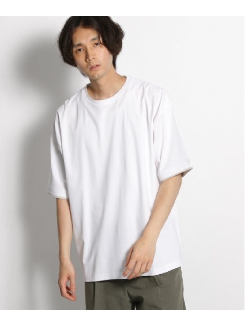 楽天市場 Sale 30 Off M M Nシルケットスムースt Niko And ニコアンド カットソー Tシャツ ホワイト ブラウン グリーン ネイビー ブラック ベージュ グレー ブルー Rba E Rakuten Fashion Niko And ニコアンド