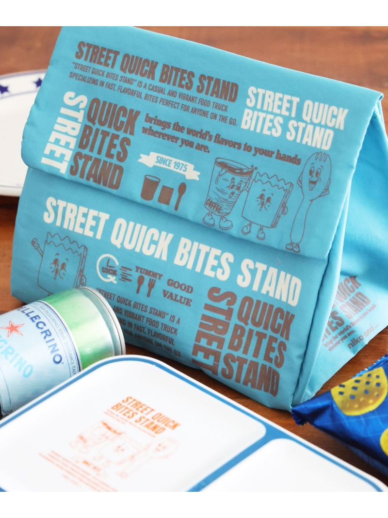 【楽天市場】オリジナル保冷バッグ【STREET QUICK BITES STAND】 niko and ニコアンド 食器・調理器具