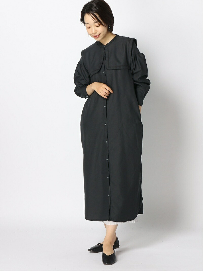 W セーラ風情2wayマキシop Niko And ニコアンド ワンピース ロングワンピース マキシワンピース 鼠色 黒 ネイビー 貨物輸送無料 Rakuten Fashion Jimoto Univ Com