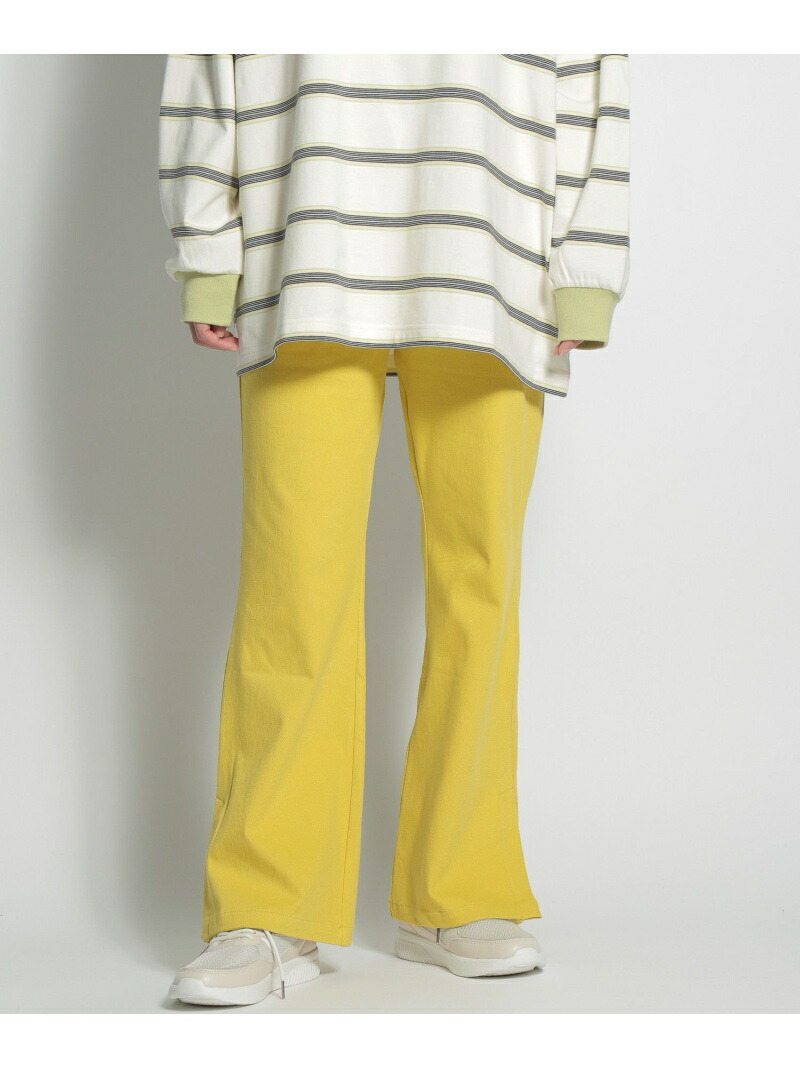 W マルチストレッチスリットpt パンツ ニコアンド ジーンズ パンツその他 Niko And