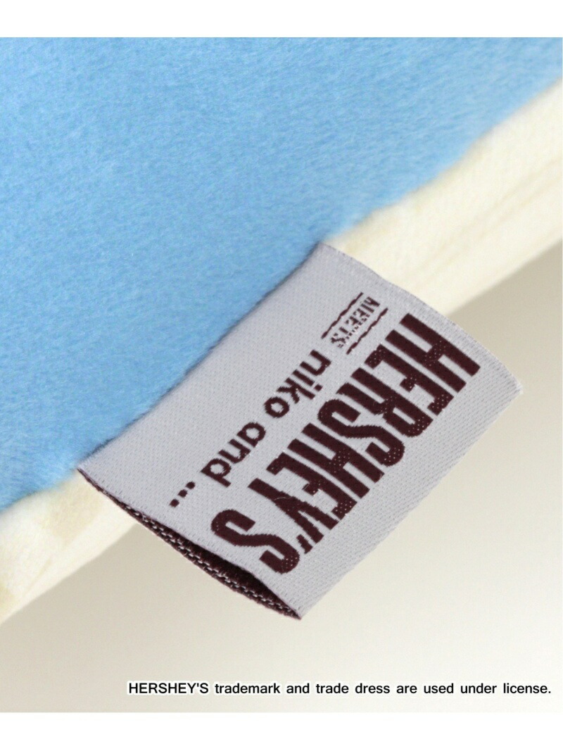 楽天市場 Sale 30 Off Hershey S ハーシー コラボクッション Niko And ニコアンド 生活雑貨 インテリアファブリック クッション テーブルクロス ホワイト Rba E Rakuten Fashion Niko And ニコアンド