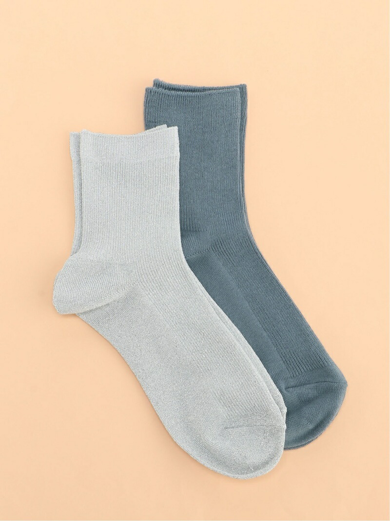 楽天市場 W オリジナルアソートカラーソックス2pセット Niko And ニコアンド ファッショングッズ ソックス 靴下 シルバー ブラック ホワイト Rakuten Fashion Niko And ニコアンド