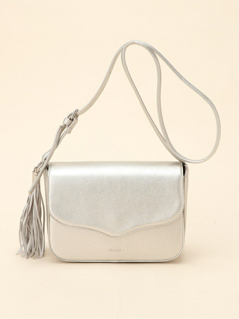 楽天市場 Rakuten Fashion Sale 50 Off W Orフラップオサイフsbag Niko And ニコアンド バッグ ショルダーバッグ シルバー ブラック ベージュ Rba E Niko And ニコアンド