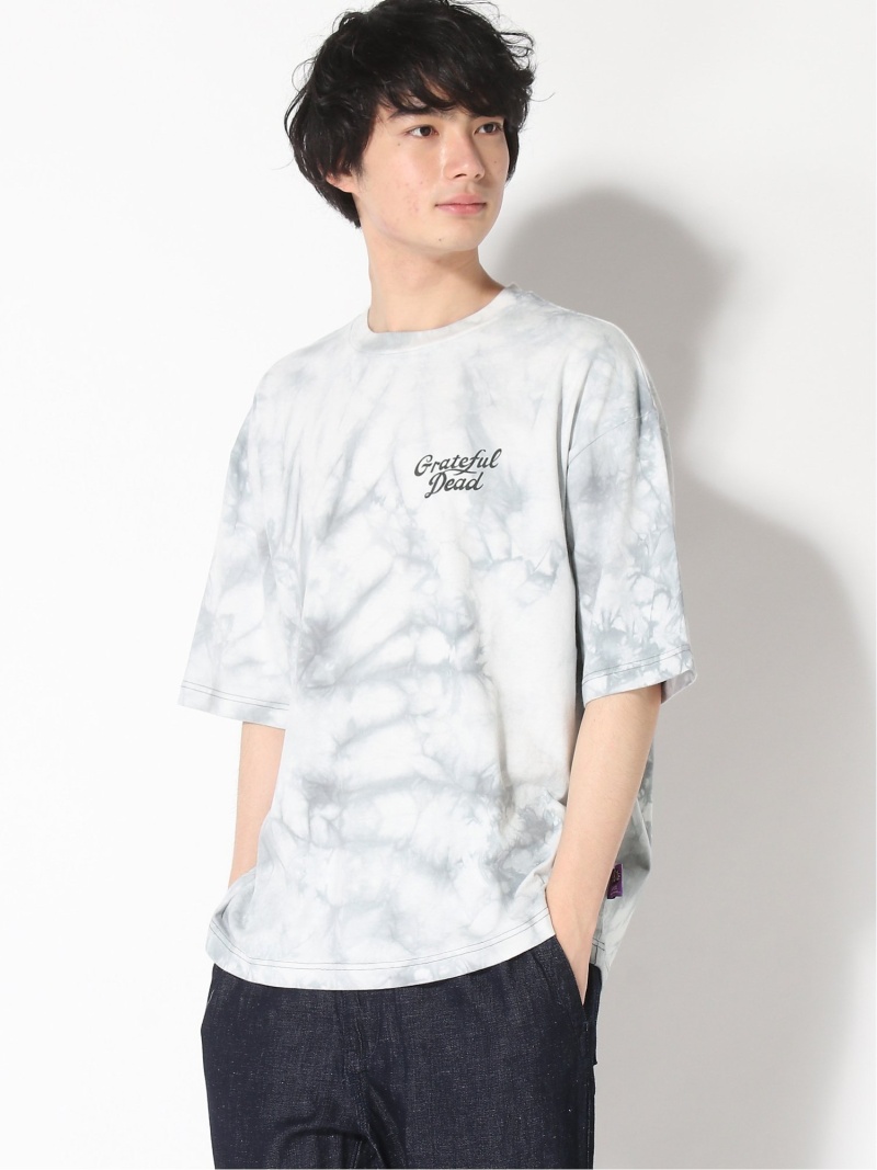 楽天市場 M M Nグレイトフルデッドt Niko And ニコアンド カットソー Tシャツ グレー ブルー 送料無料 Rakuten Fashion Niko And ニコアンド