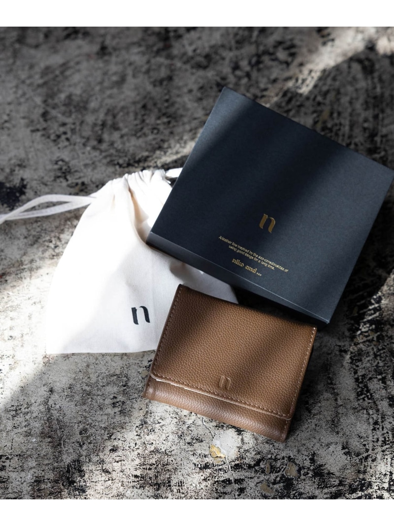 楽天市場】【SALE／50%OFF】レザー3つ折りウォレット niko and