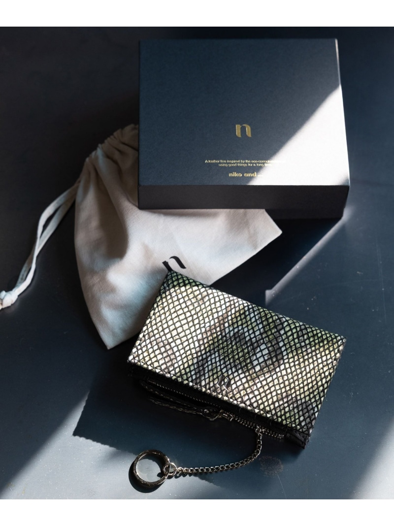 ともちゃん☆niko and ニコアンド レザーウォレット 牛革 長財布 楽天市場】カウレザージップウォレット niko and  ニコアンド 財布