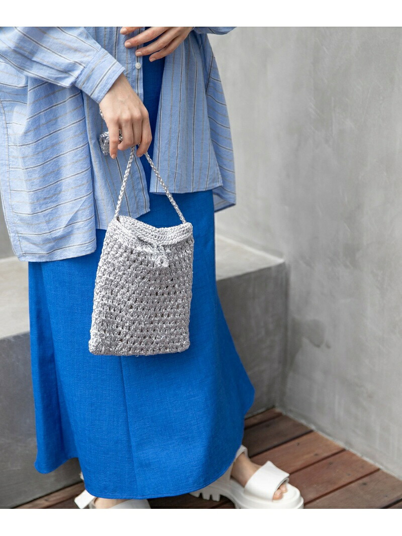 W Orメタリックメッシュsbag トートバッグ ニコアンド Niko And バッグ