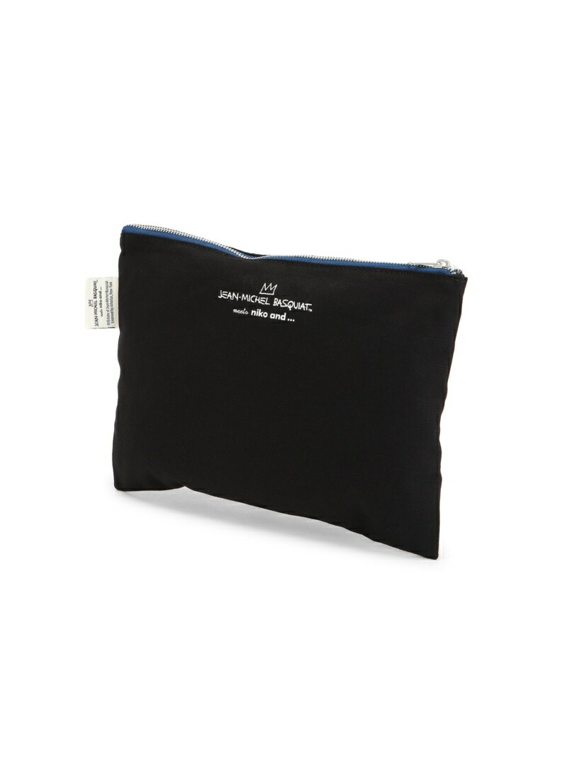 楽天市場 Sale 50 Off バスキア コラボ ロゴポーチ Niko And ニコアンド バッグ ポーチ ネイビー ブラック ベージュ Rba E Rakuten Fashion Niko And ニコアンド