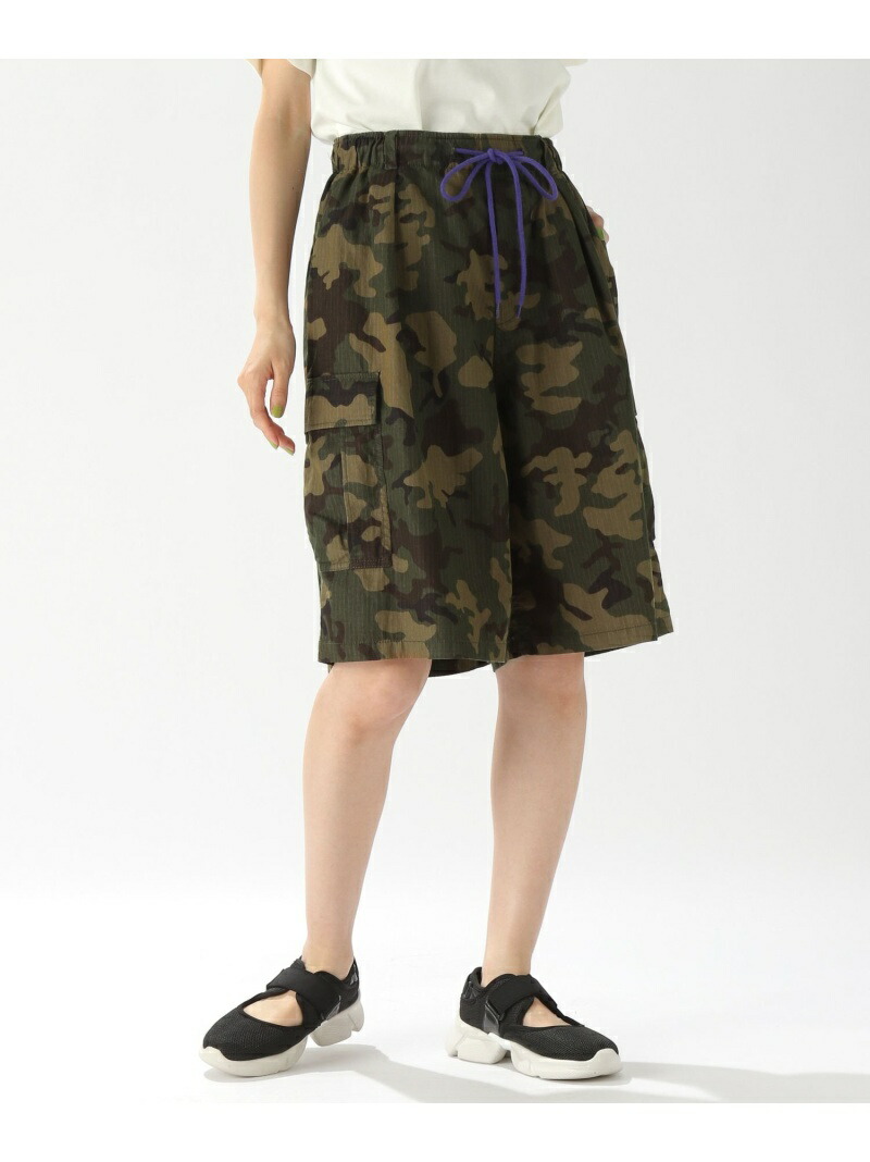 【楽天市場】【SALE／50OFF】(W)CNリップカーゴハーフPT niko and ニコアンド パンツ カーゴパンツ カーキ