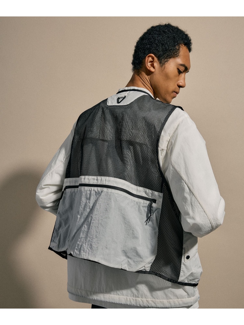 [NUMERALS]GEAR VEST NUMERALS ニコアンド ジャケット・アウター その他のジャケット・アウター ホワイト ブラック【送料無料】[ Fashion]